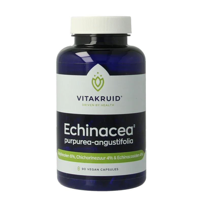 Vitakruid Echinacea 600 purpurea (4%) angustifolia (6%, 4%) 90 Vegetarische capsules