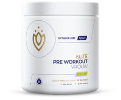 Vitakruid Elite pre workout vrouw 284.00 Gram
