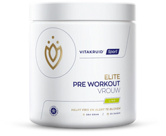 Vitakruid Elite pre workout vrouw 284 Gram