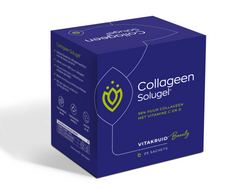 Vitakruid Collageen solugel vit C en D sachet 10 gram 25 Sachets