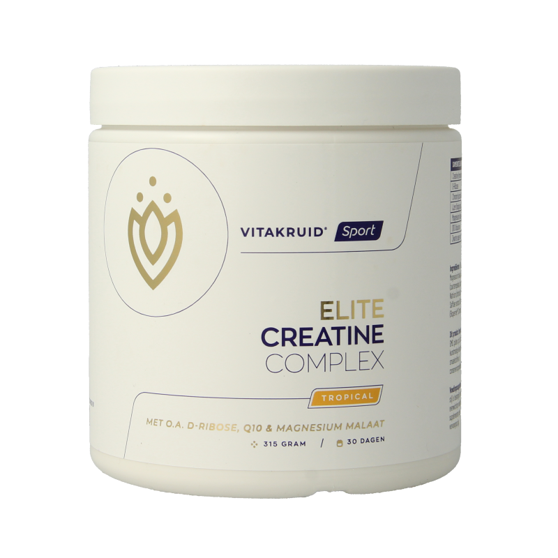 Vitakruid Elite Creatine Complex D-Ribose, Q10 & Magn Tropic 315.00 Gram