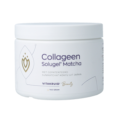 Vitakruid Matcha collageen met sunmatcha & solugel 150.00 Gram