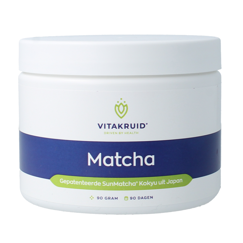 Vitakruid Matcha premium sunmatcha kokyu uit Japan 90.00 Gram
