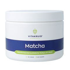 Vitakruid Matcha premium sunmatcha kokyu uit Japan 90 Gram