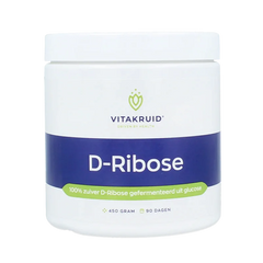 Vitakruid D-Ribose 100% puur geferm uit glucose 450 Gram