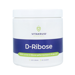 Vitakruid D-Ribose 100% puur geferm uit glucose 450 Gram
