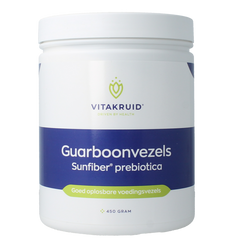 Vitakruid Guarboonvezels sunfiber hoogwaardige prebiotica 450.00 Gram