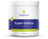 Vitakruid Super greens lime oa probiotica en enzymen 208 Gram