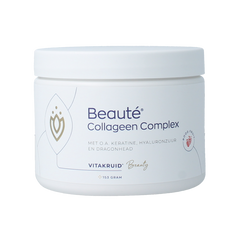 Vitakruid Beaute collageen rood fruit keratine hyaluronzuur 153 Gram