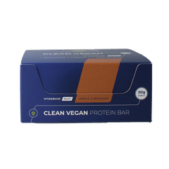 Vitakruid Clean vegan protein bar - apple cinnamon 12 Stuks