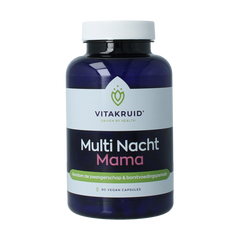 Vitakruid Multi nacht mama vegan 90.00 Vegetarische capsules
