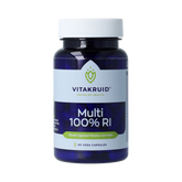 Vitakruid Multi 100% RI met goed opneembare vormen 90.00 Vegetarische capsules