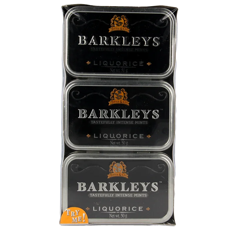 Barkleys Classic mints liquorice 50 Gram