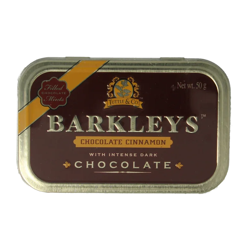 Barkleys Chocolate mints cinnamon 50 Gram
