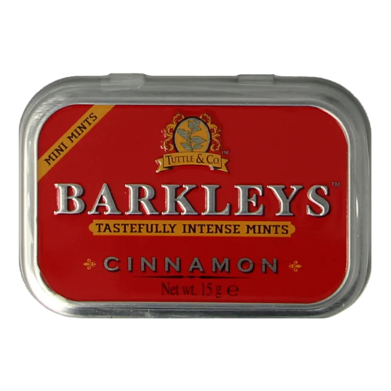 Barkleys Mints cinnamon sugarfree 15 Gram