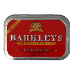 Barkleys Mints cinnamon sugarfree 15 Gram