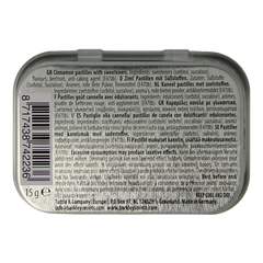 Barkleys Mints cinnamon sugarfree 15 Gram