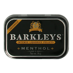 Barkleys Liquorice pellets menthol 16 Gram