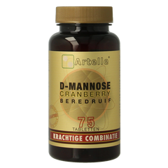 Artelle D-Mannose cranberry beredruif 75.00 Tabletten