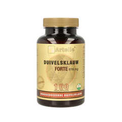 Artelle Duivelsklauw forte 616mg 100.00 Vegetarische capsules