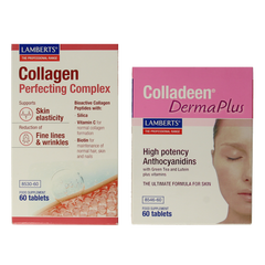 Lamberts Collageen perfectie complex & Colladeen derma plus 1 Set