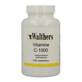 Walthers Vitamine C 1000 mg bioflav/rozenbottel 100.00 Tabletten