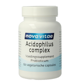 Nova Vitae Acidophilus complex 60.00 Vegetarische capsules