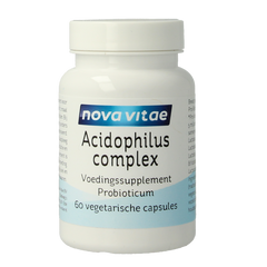 Nova Vitae Acidophilus complex 60.00 Vegetarische capsules
