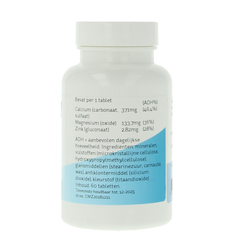 Nova Vitae Calcium magnesium zink 60 Tabletten