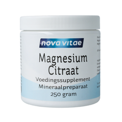Nova Vitae Magnesium citraat poeder 250 Gram