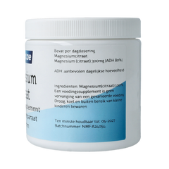 Nova Vitae Magnesium citraat poeder 250 Gram