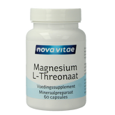 Nova Vitae Magnesium L-threonaat 60 Capsules