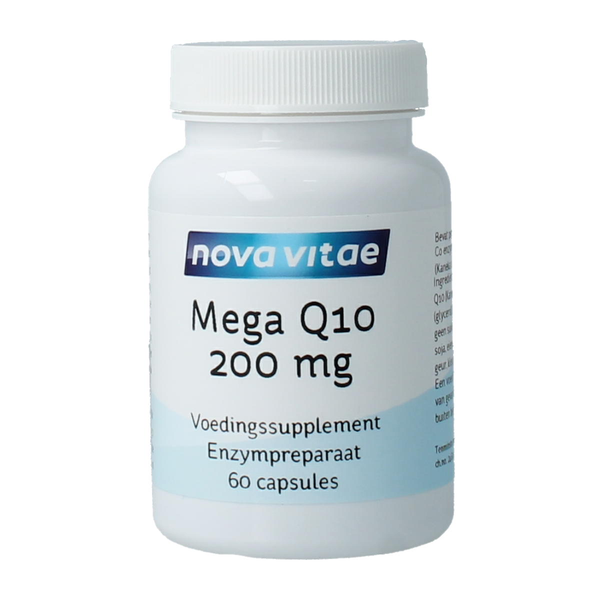 Nova Vitae Mega Q10 200 mg 60.00 Capsules