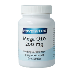 Nova Vitae Mega Q10 200 mg 60.00 Capsules