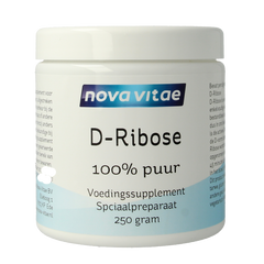 Nova Vitae D Ribose 100% puur 250.00 Gram
