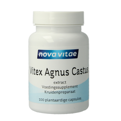 Nova Vitae Vitex agnus castus (hele bes) 100.00 Vegetarische capsules