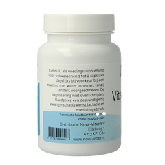 Nova Vitae Vitex agnus castus (hele bes) 100 Vegetarische capsules