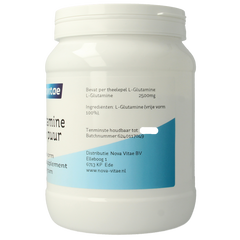Nova Vitae L-Glutamine 100% puur 750 Gram