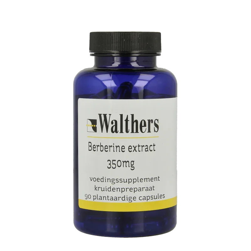 Walthers Berberine extract 350mg 90 Vegetarische capsules