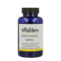 Walthers Berberine extract 350mg 90.00 Vegetarische capsules