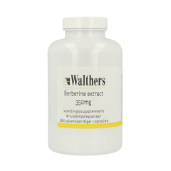 Walthers Berberine extract 350mg 180.00 Vegetarische capsules