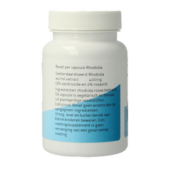 Nova Vitae Rhodiola rosea extract 60.00 Vegetarische capsules