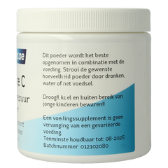 Nova Vitae Vitamine C ascorbinezuur poeder 500.00 Gram