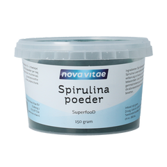 Nova Vitae Spirulina poeder 150.00 Gram