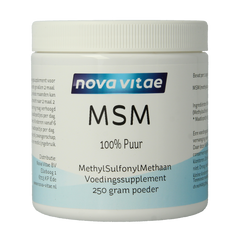 Nova Vitae MSM poeder 250.00 Gram
