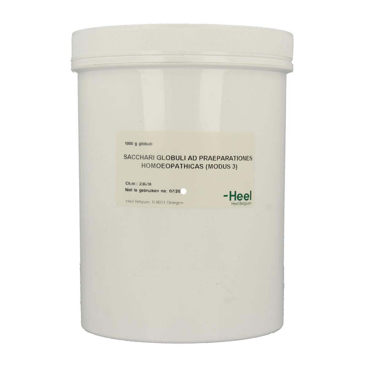 Homeoden Heel Saccharum off/placebo globulen 1.00 Kilogram