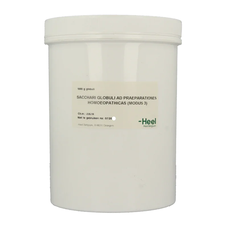 Homeoden Heel Saccharum off/placebo globulen 1 Kilogram