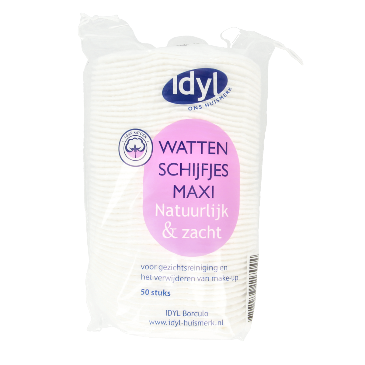 Idyl Wattenschijfjes maxi 50.00 Stuks