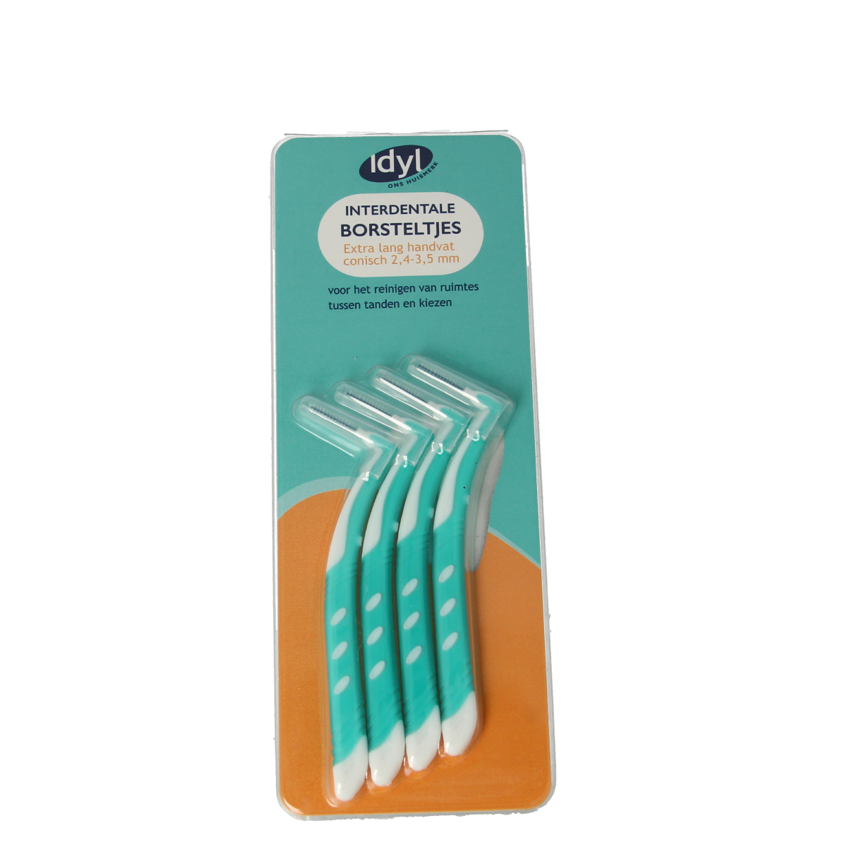 Idyl Op=Op Interdentale borstel conisch extra lang XL 4.00 Stuks