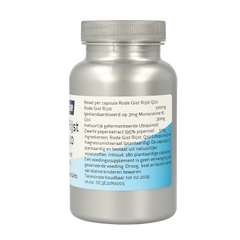 Nova Vitae Rode gist rijst + 30mg Q10 180.00 Vegetarische capsules